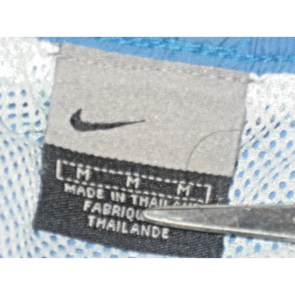 Mens Nike Blue Poly Swim Board Shorts sz Med x 9